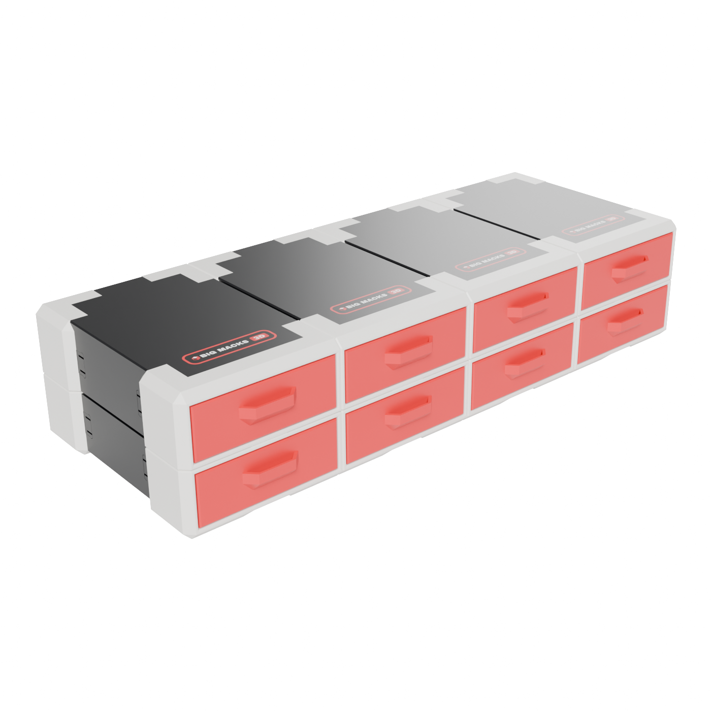 Gridfinity drawer printer stand